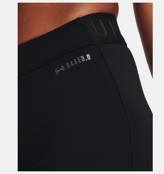 Siyah Kadın ColdGear® Base 3.0 Tayt