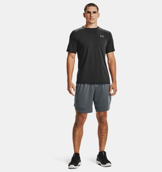Siyah Erkek UA Tech™ 2.0 Kısa Kollu T-shirt