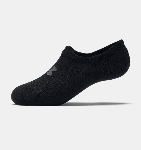 Siyah Unisex UA Ultra Lo – 3'lü Paket Çorap