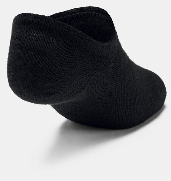 Siyah Unisex UA Ultra Lo – 3'lü Paket Çorap