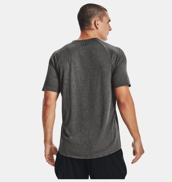Gri Erkek UA Tech 2.0 Kısa Kollu T-shirt