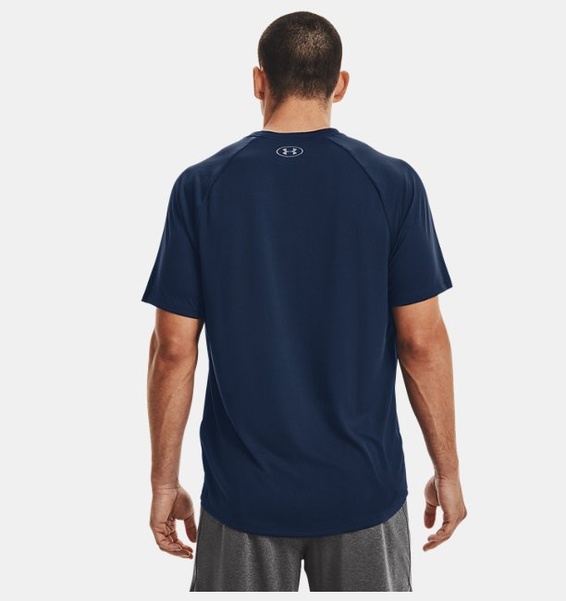 Lacivert Erkek UA Tech 2.0 Kısa Kollu T-shirt