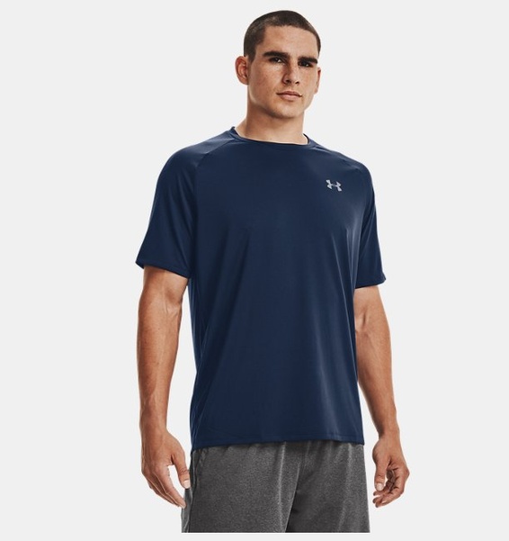 Lacivert Erkek UA Tech 2.0 Kısa Kollu T-shirt