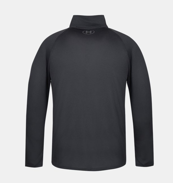 Siyah Erkek UA Tech 2.0 1/2 Fermuarlı Uzun Kollu T-shirt