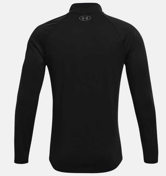 Siyah Erkek UA Tech 2.0 1/2 Fermuarlı Uzun Kollu T-shirt