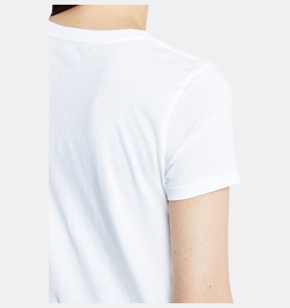 Beyaz Kadın UA Sportstyle Graphic Kısa Kollu T-shirt