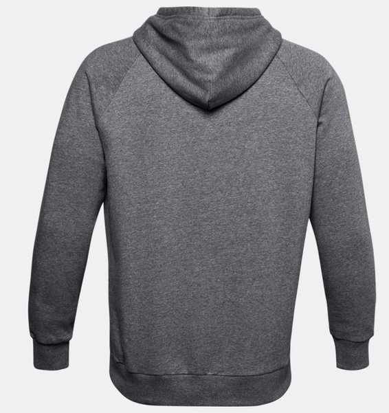 Gri Erkek UA Rival Fleece Kapüşonlu Üst