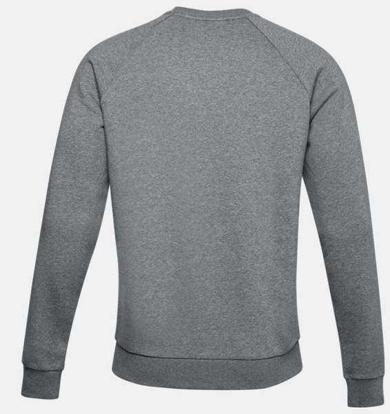 Gri Erkek UA Rival Fleece Bisiklet Yaka