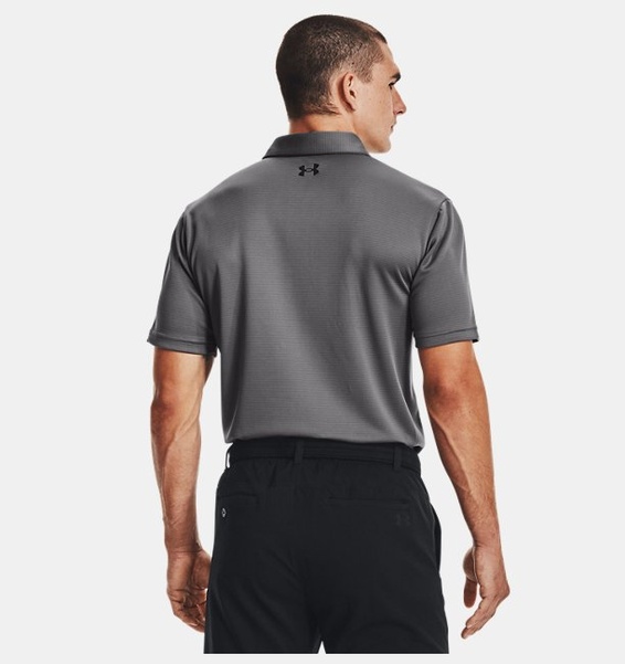 Gri Erkek UA Tech Polo T-shirt
