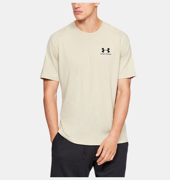 Haki Erkek UA Sportstyle LC Kısa Kollu T-shirt