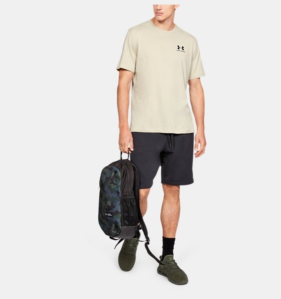 Haki Erkek UA Sportstyle LC Kısa Kollu T-shirt