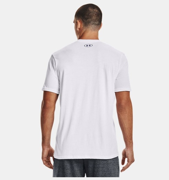 Beyaz Erkek UA Boxed Sportstyle Kısa Kollu T-shirt