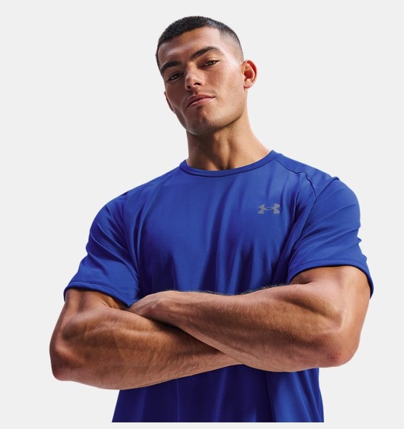 Lacivert Erkek UA Tech 2.0 Kısa Kollu T-shirt