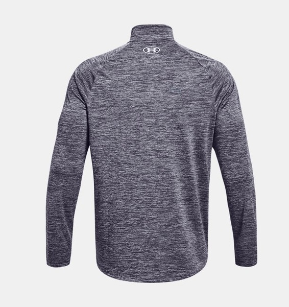 Lacivert Erkek UA Tech 2.0 1/2 Fermuarlı Uzun Kollu T-shirt