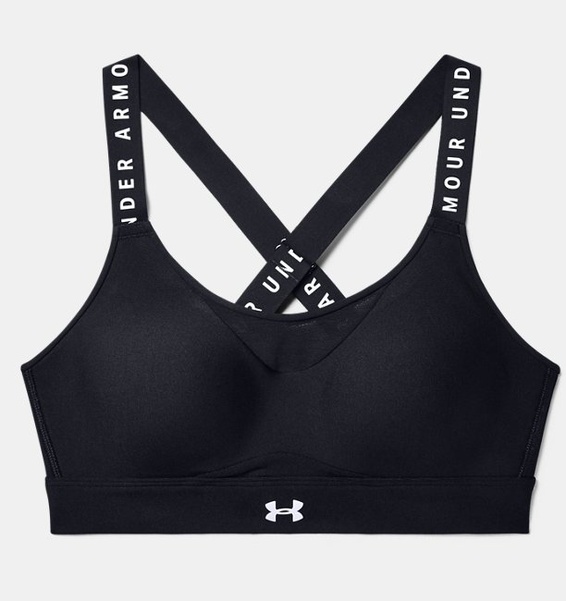 Siyah Kadın UA Infinity High Spor Sütyeni