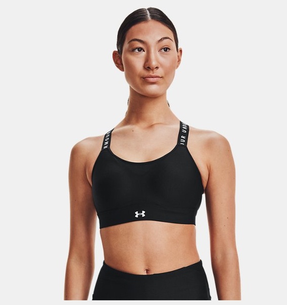 Siyah Kadın UA Infinity High Spor Sütyeni