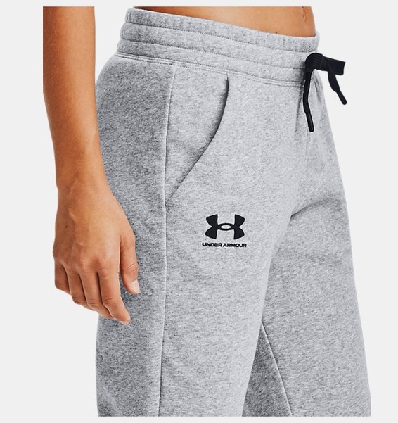 Gri Kadın UA Rival Fleece  Eşofman Altı