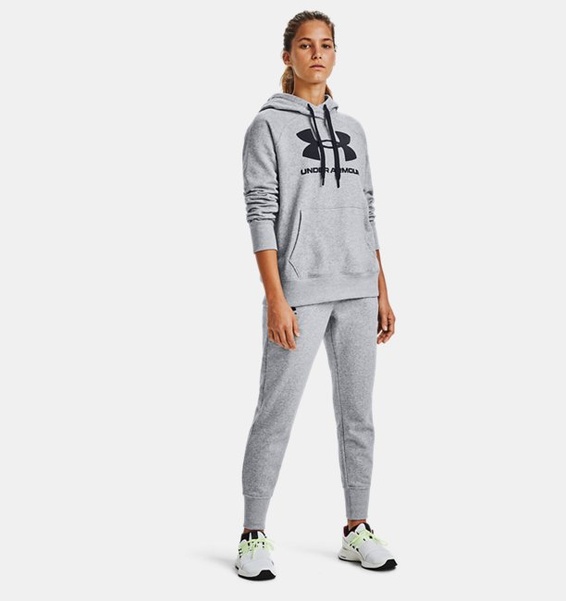 Gri Kadın UA Rival Fleece  Eşofman Altı