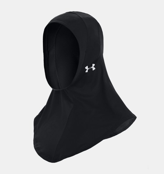 Siyah Kadın UA Sport Hijab