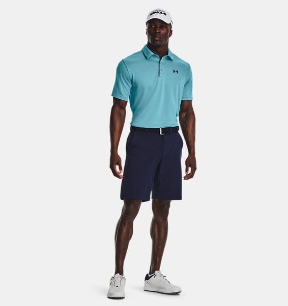 Mavi Erkek UA Tech Polo T-shirt