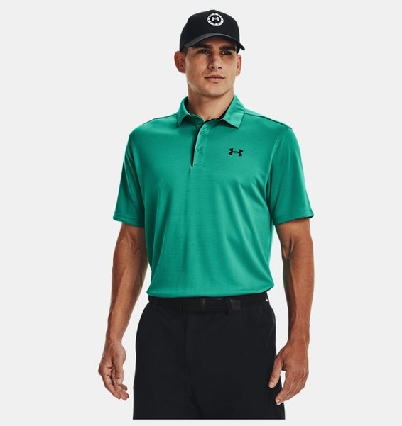 Yeşil Erkek UA Tech Polo T-shirt