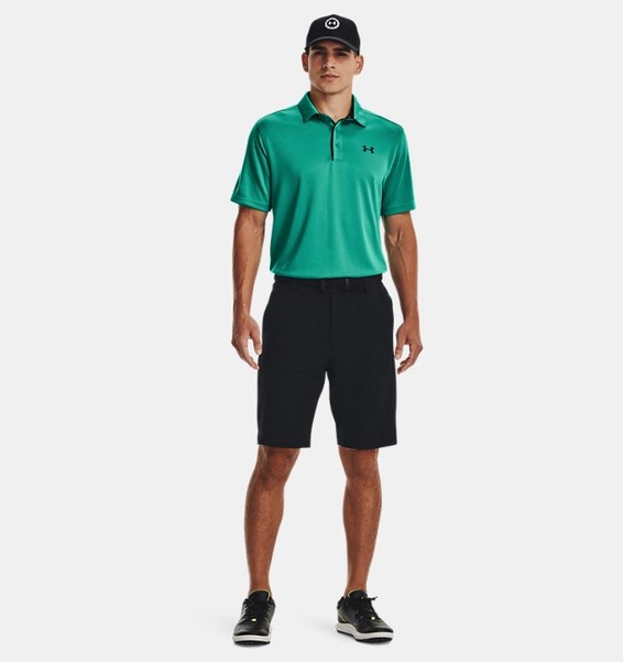 Yeşil Erkek UA Tech Polo T-shirt