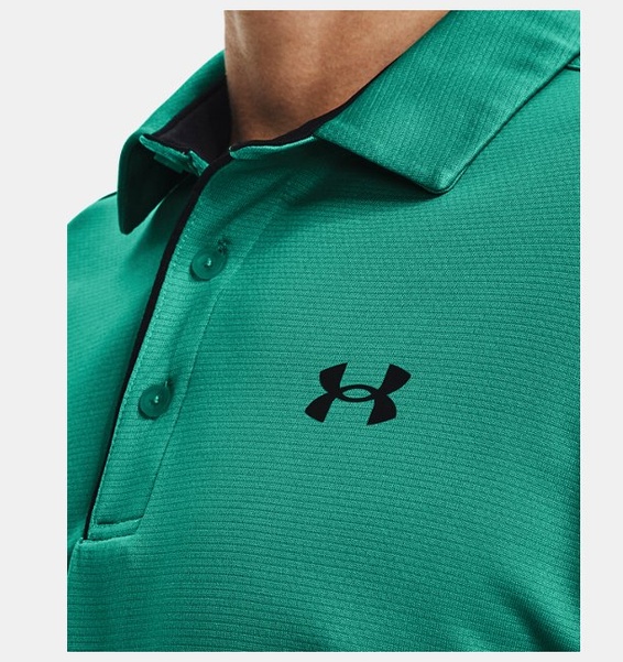 Yeşil Erkek UA Tech Polo T-shirt