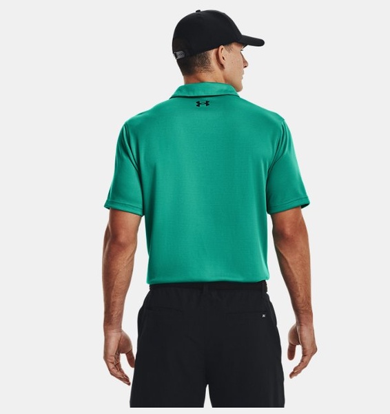 Yeşil Erkek UA Tech Polo T-shirt