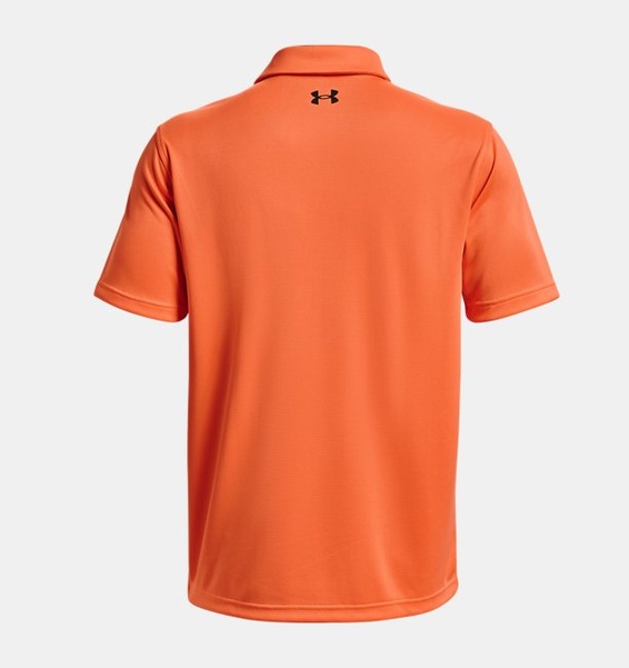 Turuncu Erkek UA Tech Polo T-shirt