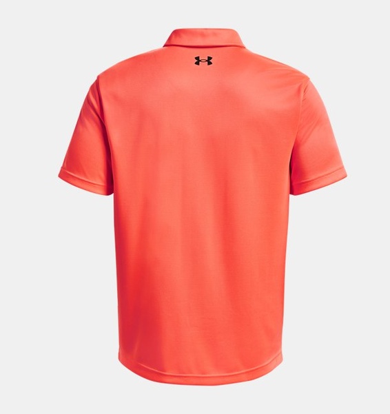 Turuncu Erkek UA Tech Polo T-shirt