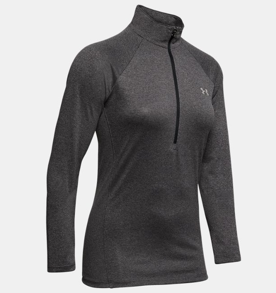 Gri Kadın UA Tech™ ½ Fermuarlı Sweatshirt