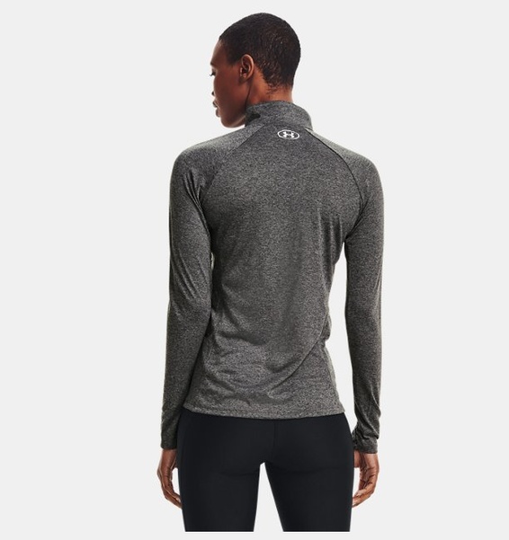 Gri Kadın UA Tech™ ½ Fermuarlı Sweatshirt