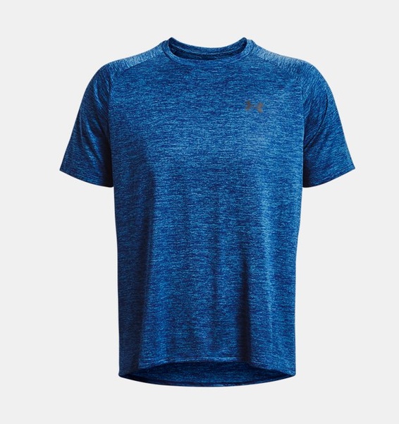 Mavi Erkek UA Tech 2.0 Kısa Kollu T-shirt