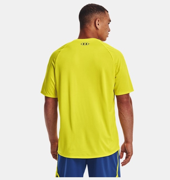 Sarı Erkek UA Tech 2.0 Kısa Kollu T-shirt