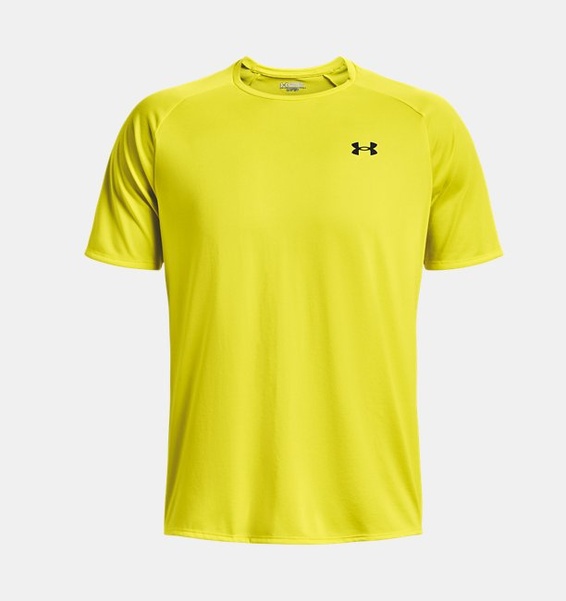 Sarı Erkek UA Tech 2.0 Kısa Kollu T-shirt
