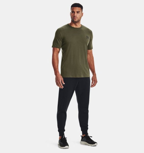 Haki Erkek UA Sportstyle LC Kısa Kollu T-shirt