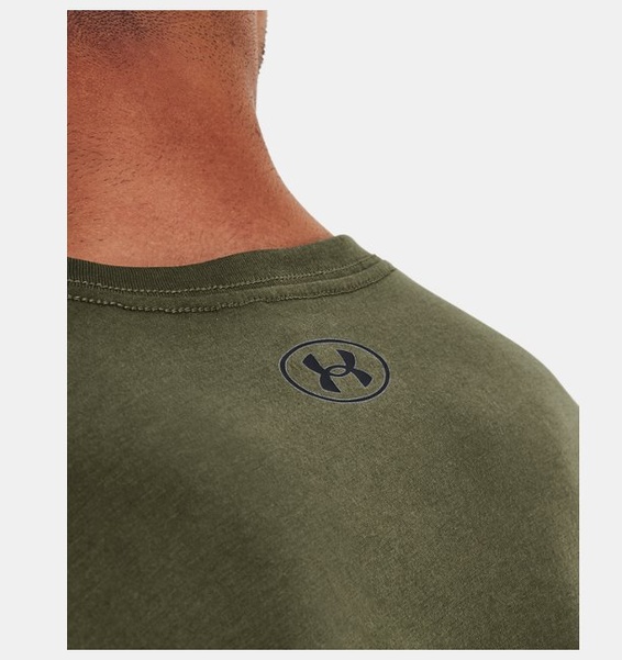 Haki Erkek UA Sportstyle LC Kısa Kollu T-shirt