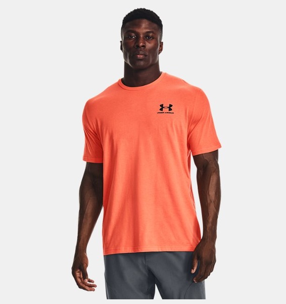 Turuncu Erkek UA Sportstyle LC Kısa Kollu T-shirt