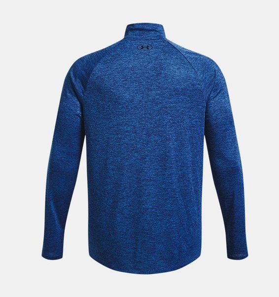 Mavi Erkek UA Tech 2.0 1/2 Fermuarlı Uzun Kollu T-shirt