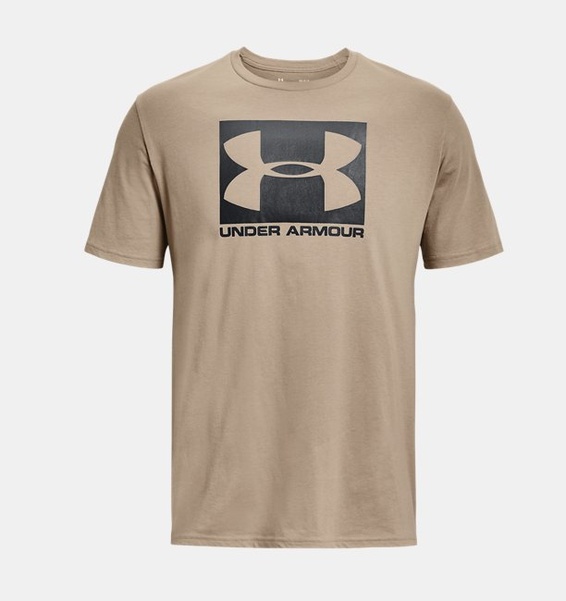 Kahverengi Erkek UA Boxed Sportstyle Kısa Kollu T-shirt