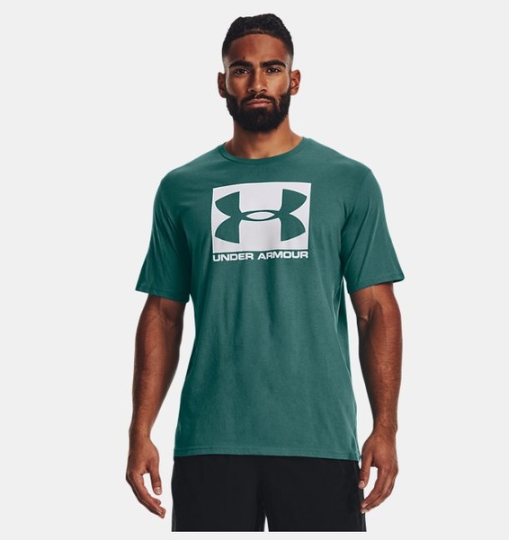 Yeşil Erkek UA Boxed Sportstyle Kısa Kollu T-shirt