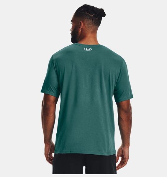 Yeşil Erkek UA Boxed Sportstyle Kısa Kollu T-shirt
