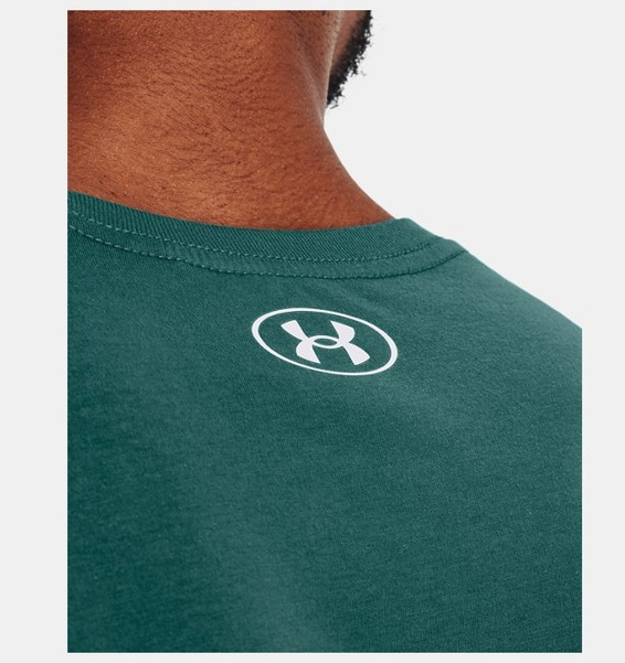 Yeşil Erkek UA Boxed Sportstyle Kısa Kollu T-shirt
