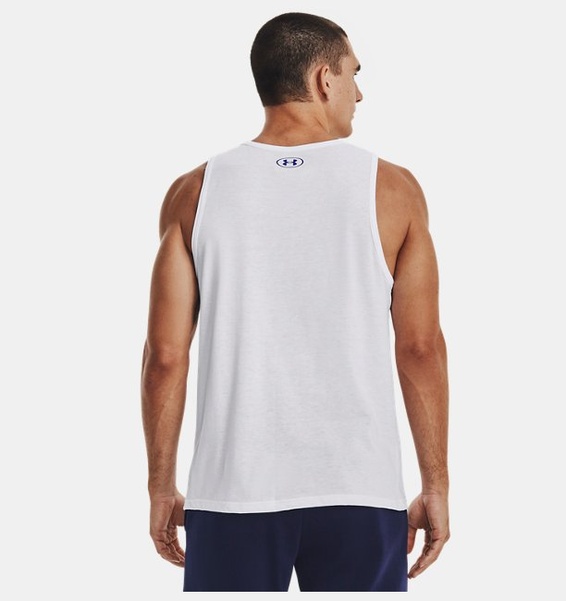 Beyaz Erkek UA Sportstyle Logo Atlet