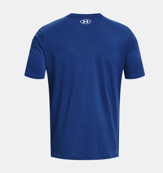 Mavi Erkek UA Sportstyle Logo Kısa Kollu T-shirt
