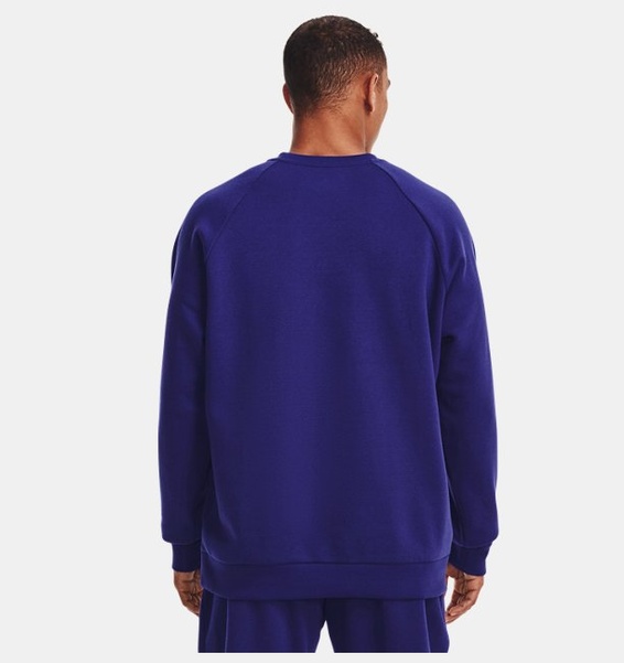 Mavi Erkek UA Rival Fleece Bisiklet Yaka