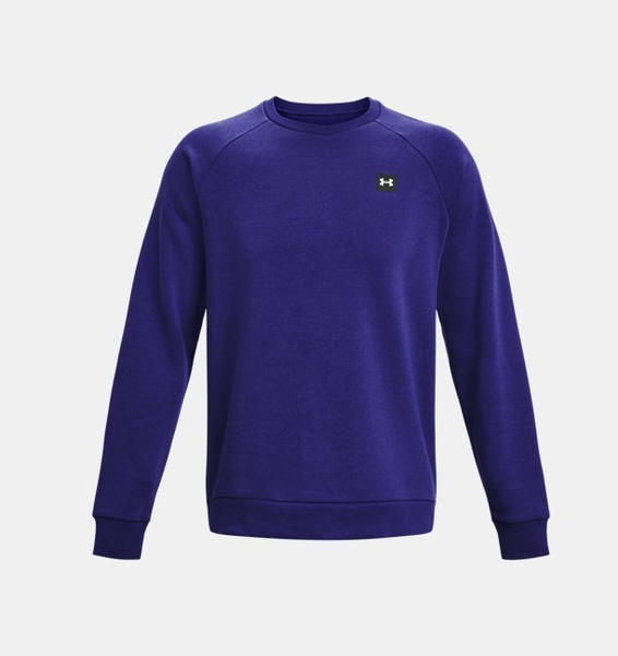 Mavi Erkek UA Rival Fleece Bisiklet Yaka