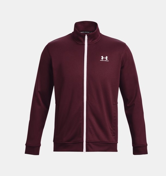 Kırmızı Erkek UA Sportstyle Triko Ceket