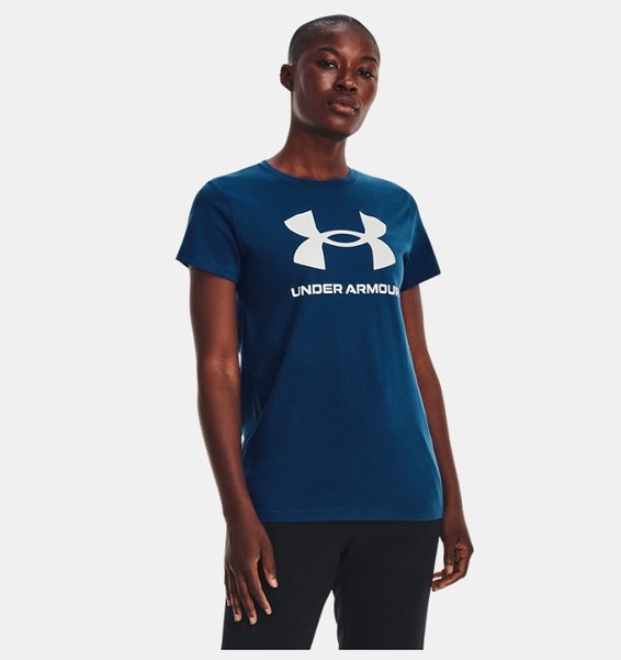 Mavi Kadın UA Sportstyle Graphic Kısa Kollu T-shirt