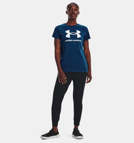 Mavi Kadın UA Sportstyle Graphic Kısa Kollu T-shirt